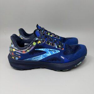 Brooks Blue Multicolor Athletic Shoes